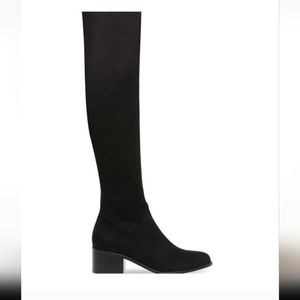 Steve Madden Sadie Vegan Over the Knee Boots Black 5.5 NWOB